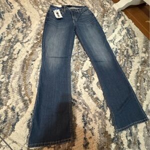 Authentic Original Vintage Style Indigo Flare Jeans